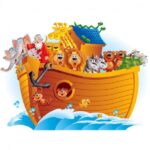 Cuántos animales metió Moisés al arca
