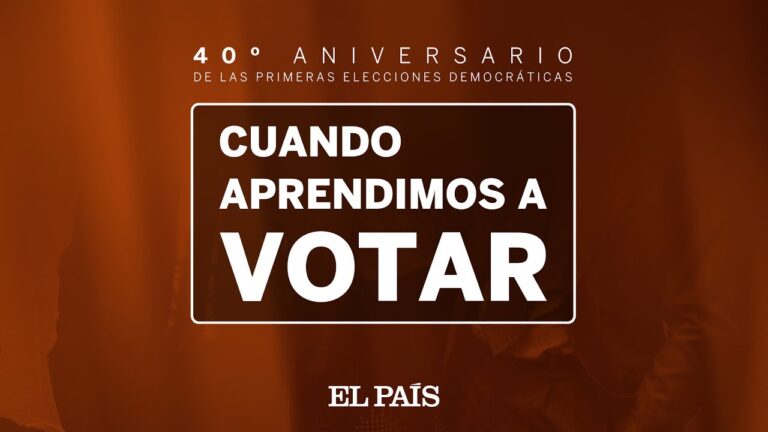 Historia en marcha: Las primeras elecciones democráticas en España