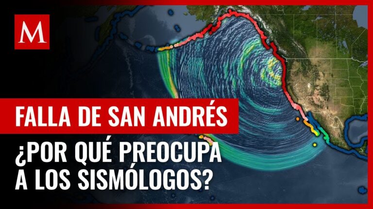 Descubre por dónde pasa la peligrosa falla de San Andrés en EEUU
