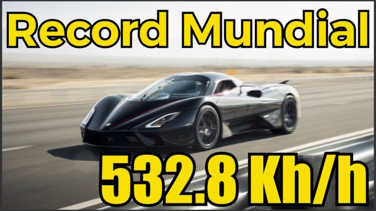 Descubre el coche más veloz del planeta en este artículo de récord
