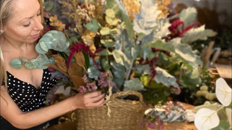 Renueva tus cestas de mimbre con flores secas: Ideas para decorar