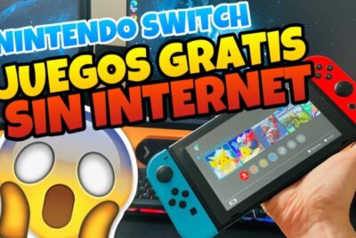 Asombra con Nintendo Switch: el divertido mundo sin internet