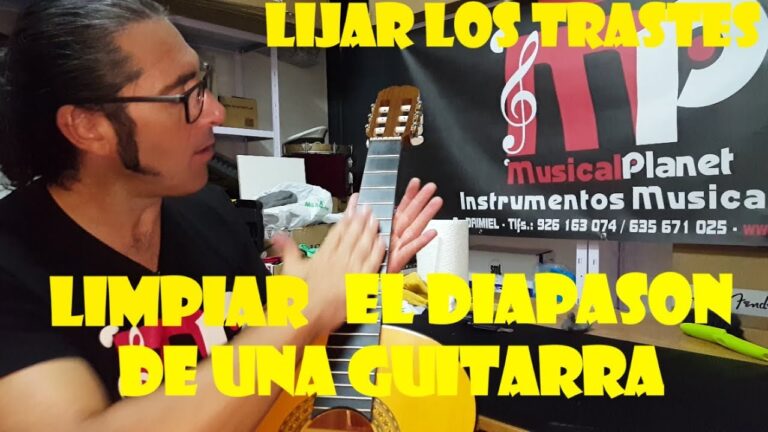Secretos para limpiar tu guitarra española y preservar su sonido