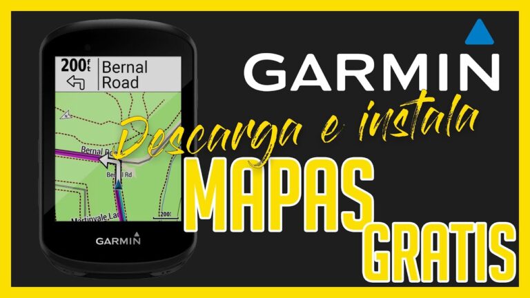 Descarga los mejores mapas para tu Garmin Edge 530 y optimiza tus rutas