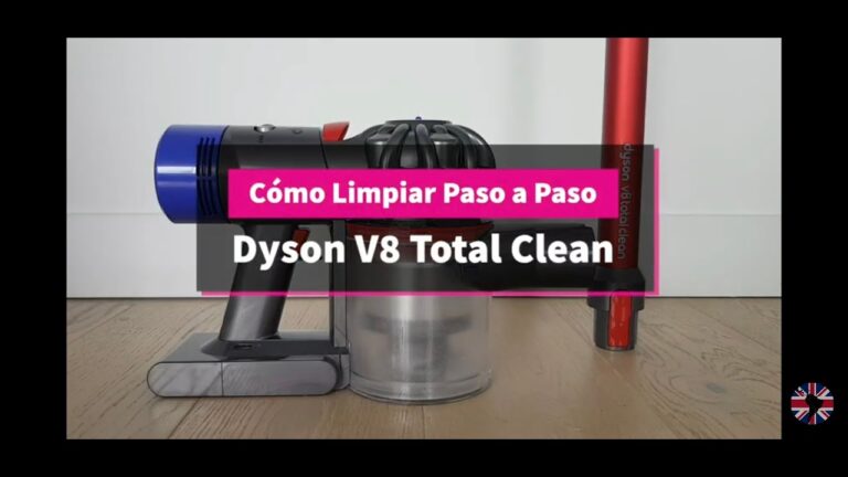 Aprende cómo desmontar Dyson V8 para una limpieza total