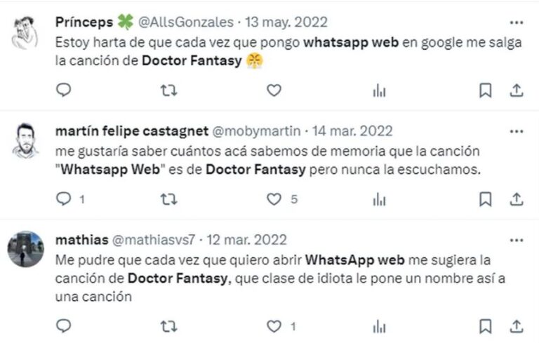 Whatsapp Web - El misterio detrás de la Canción de Doctor Fantasy ¿Quién será Dr. Fantasy?