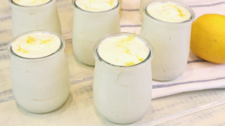 Mousse de Limón Thermomix con Yogur: Una Deliciosa Receta Fácil y Rápida
