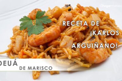 Fideos con pescado al estilo de Karlos Arguiñano: ¡Delicioso y rápido!