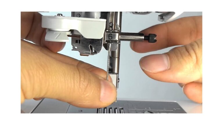 Guía rápida: Cómo poner la aguja en una máquina de coser
